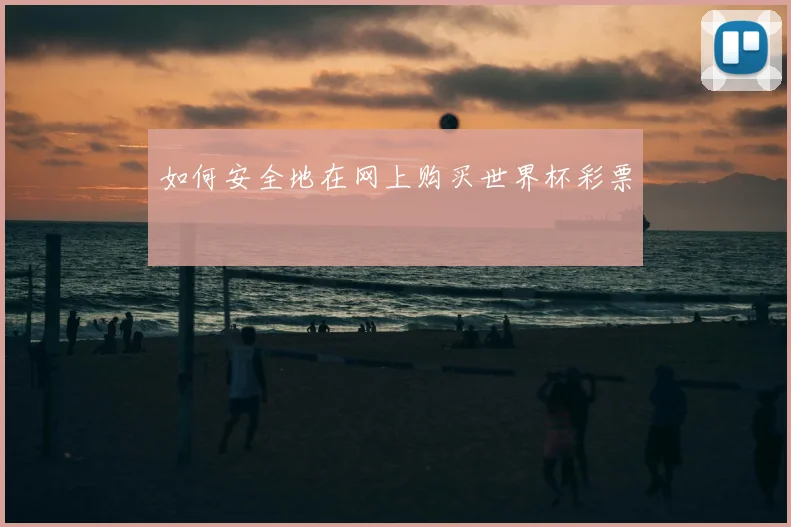 如何安全地在网上购买世界杯彩票