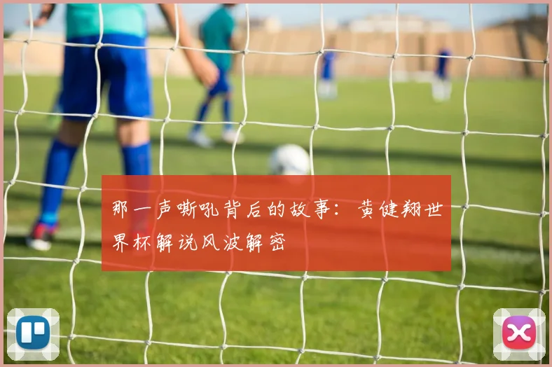 那一声嘶吼背后的故事：黄健翔世界杯解说风波解密